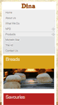 Mobile Screenshot of dinafoods.com